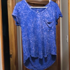 AEO acid wash tee